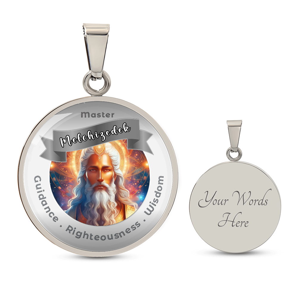 Melchizedek-- Affirmation Necklace For Guidance, Righteousness & Wisdom - More Than CharmsMore Than Charms