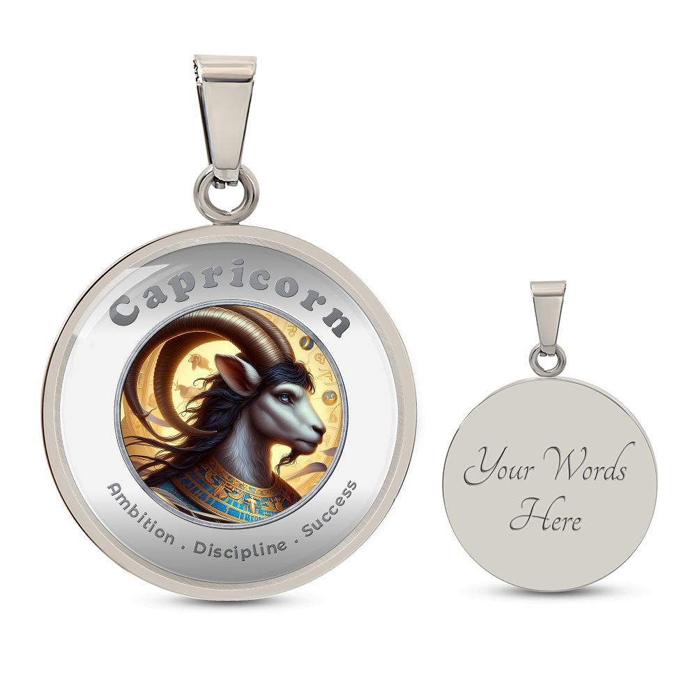 Capricorn - Affirmation Necklace - More Than CharmsMore Than Charms