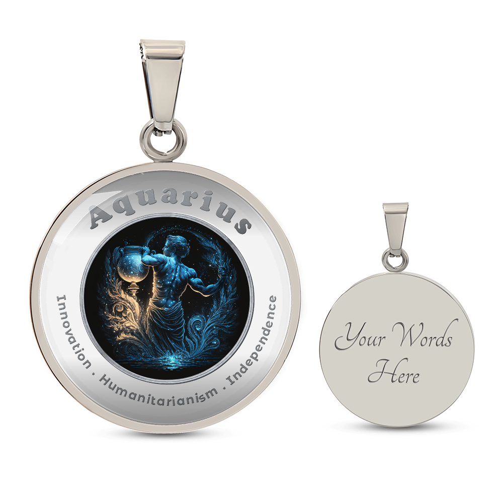 Aquarius - Affirmation Necklace - More Than CharmsMore Than Charms