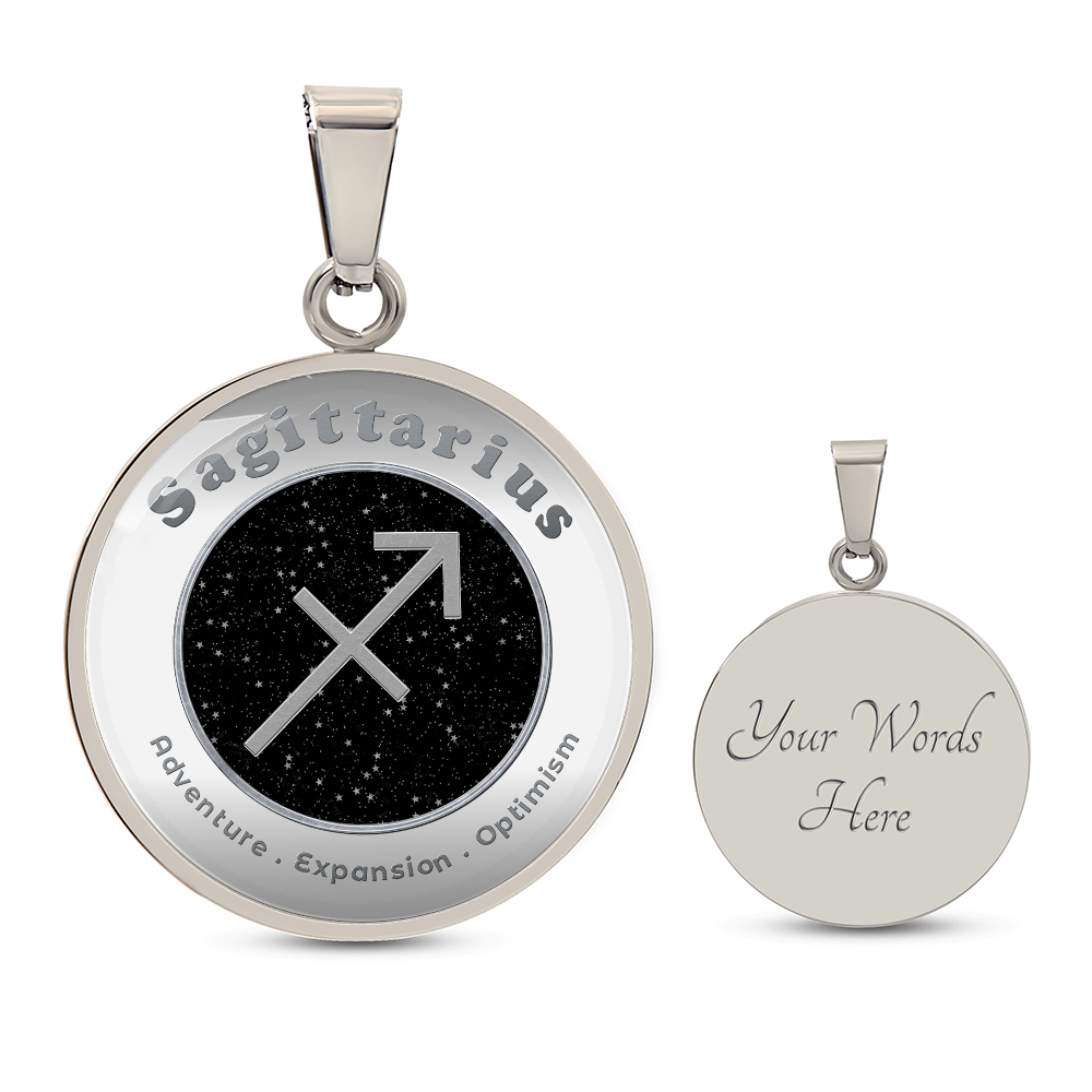 Sagittarius - Affirmation Necklace - More Than CharmsMore Than Charms