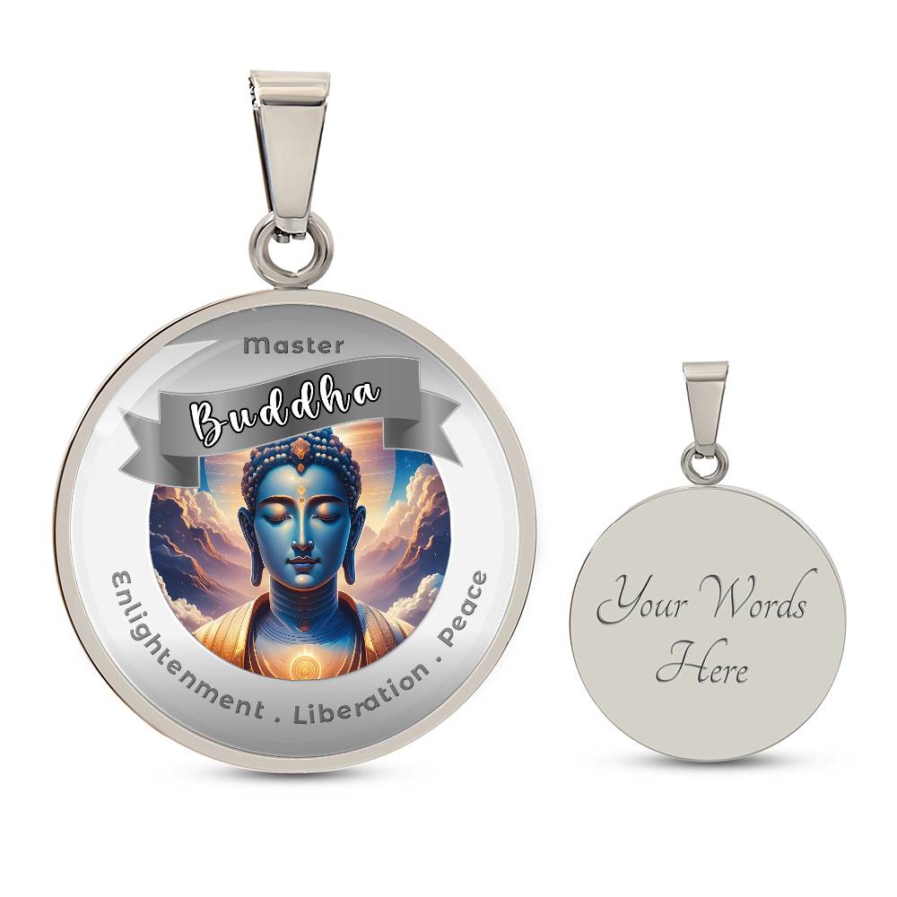Buddha - Affirmation Necklace For Enlightenment, Liberation & Peace - More Than CharmsMore Than Charms