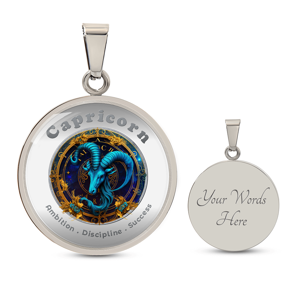 Capricorn - Affirmation Necklace - More Than CharmsMore Than Charms