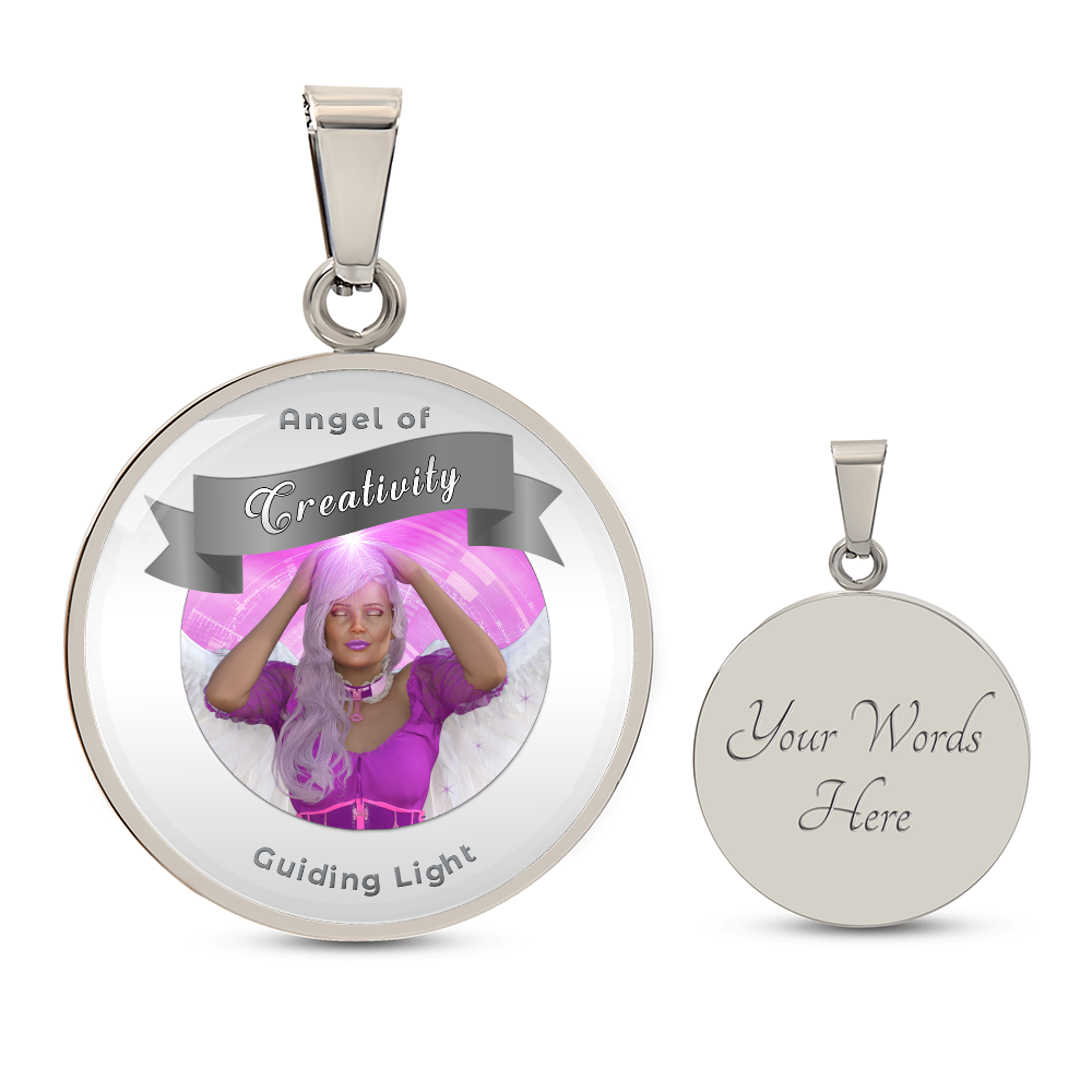 Creativity - Guardian Angel Affirmation Necklace - More Than CharmsMore Than Charms