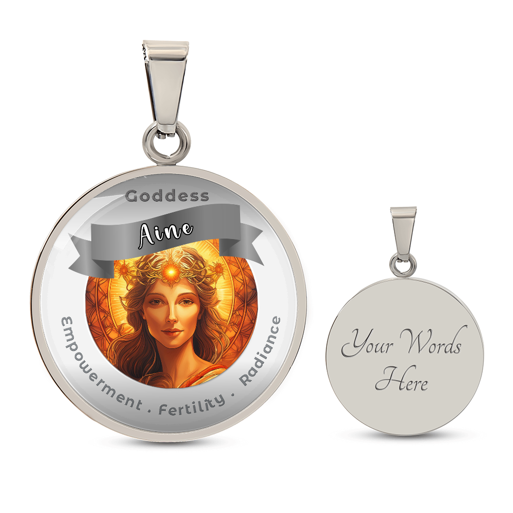 Aine - Affirmation Necklace - More Than CharmsMore Than Charms