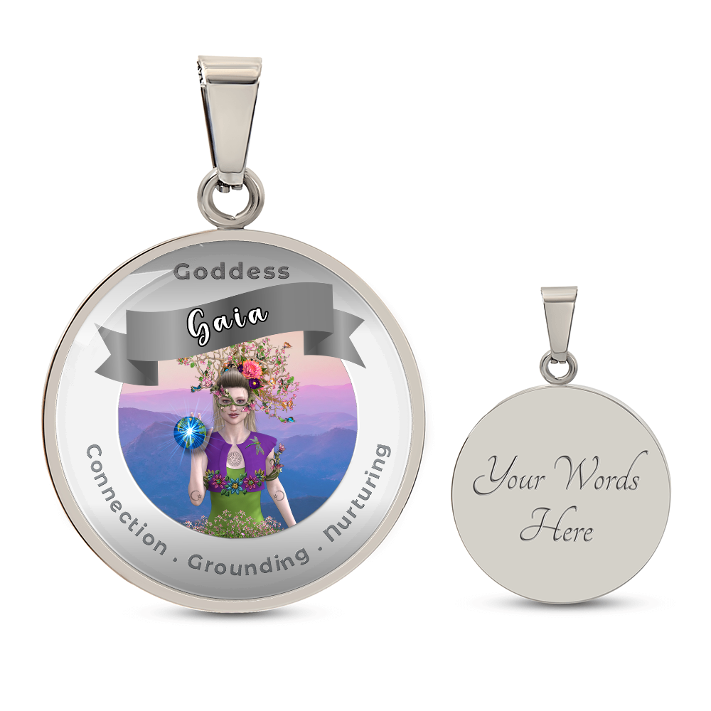Gaia - Affirmation Necklace - More Than CharmsMore Than Charms