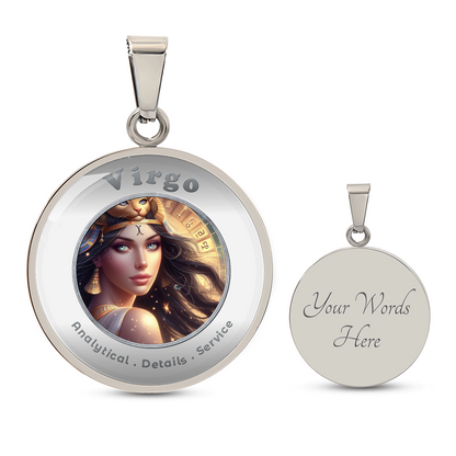 Virgo - Affirmation Necklace - More Than CharmsMore Than Charms