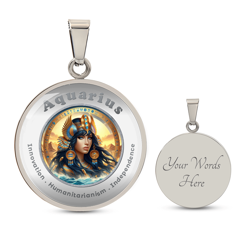 Aquarius - Affirmation Necklace - More Than CharmsMore Than Charms