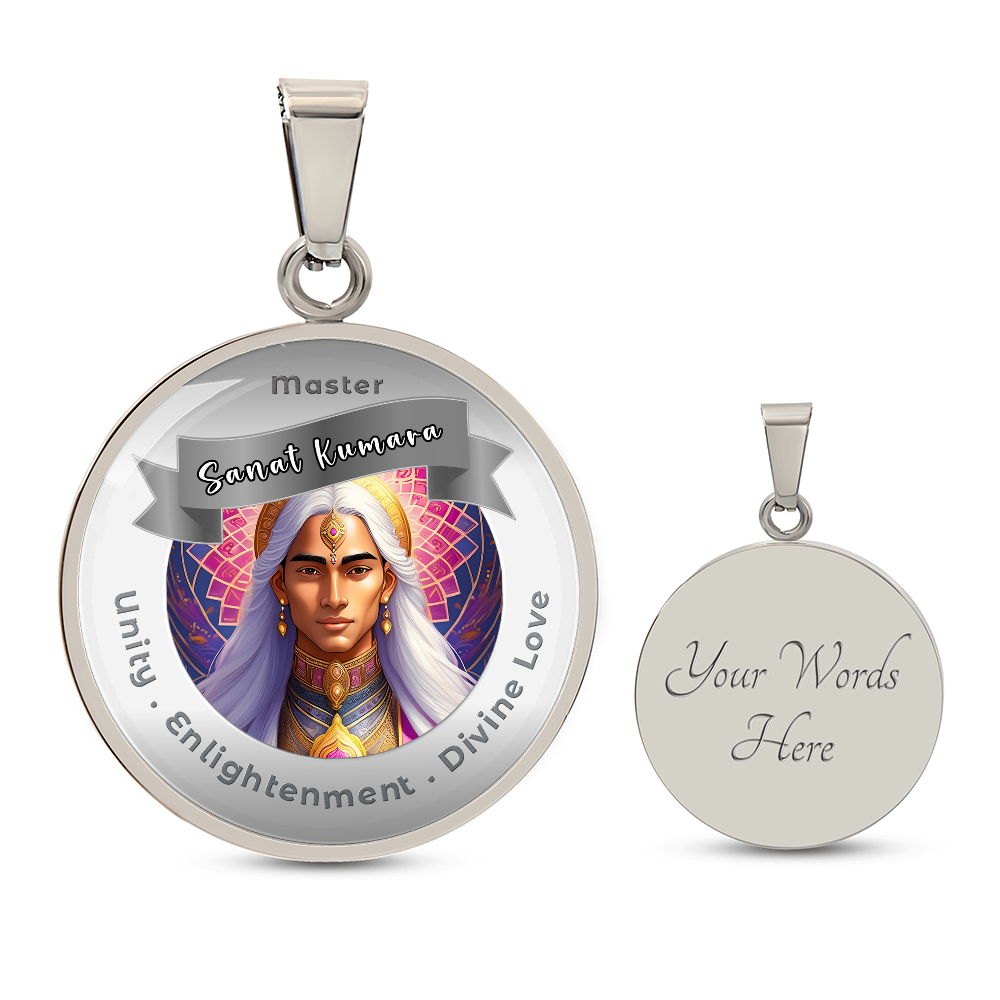 Sanat Kumara - Affirmation Necklace For Unity, Enlightenment & Divine Love - More Than CharmsMore Than Charms