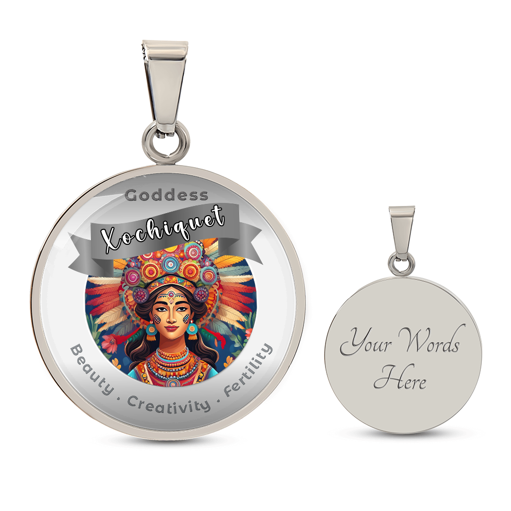 Xochiquetzal - Affirmation Necklace - More Than CharmsMore Than Charms