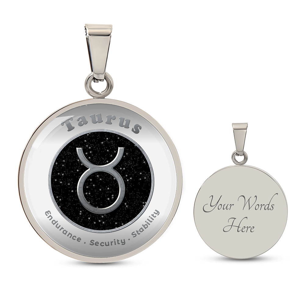 Taurus - Affirmation Necklace - More Than CharmsMore Than Charms