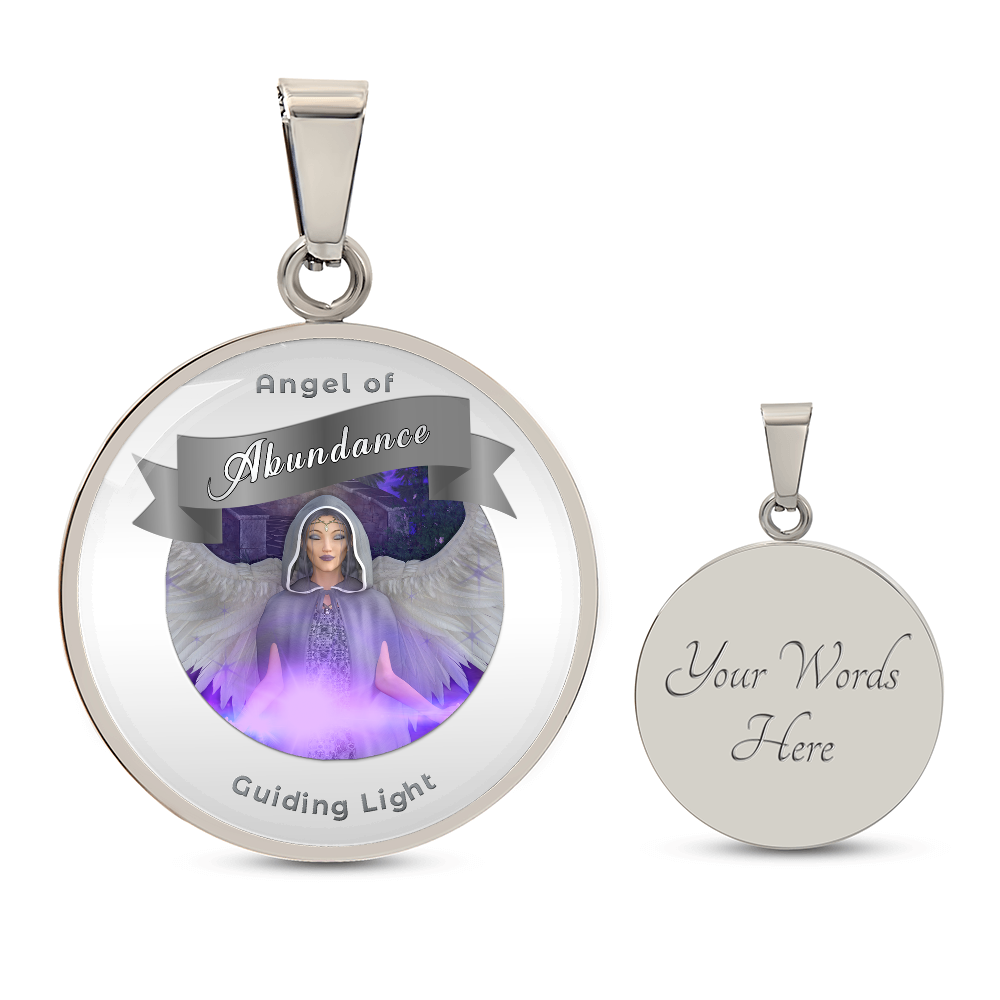 Acceptance - Guardian Angel Affirmation Necklace - More Than CharmsMore Than Charms