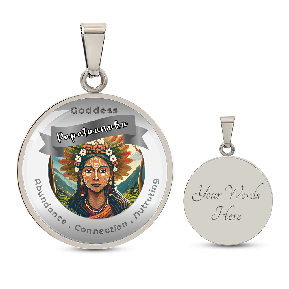 Papatuanuku - Affirmation Necklace - More Than CharmsMore Than Charms