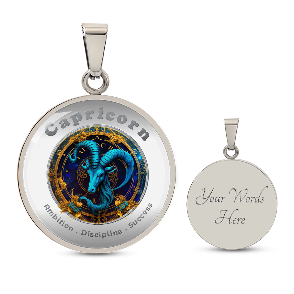 Capricorn - Affirmation Necklace - More Than CharmsMore Than Charms