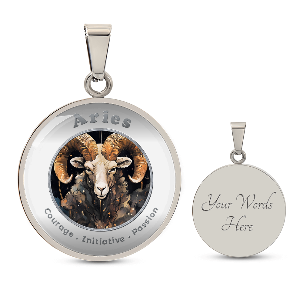 Aries - Affirmation Necklace - More Than CharmsMore Than Charms