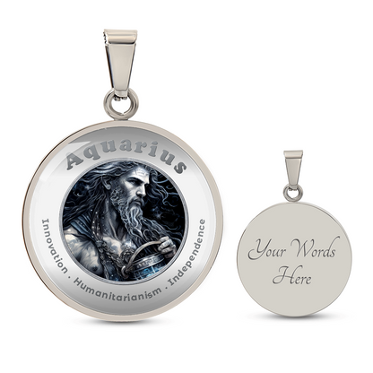 Aquarius - Affirmation Necklace - More Than CharmsMore Than Charms