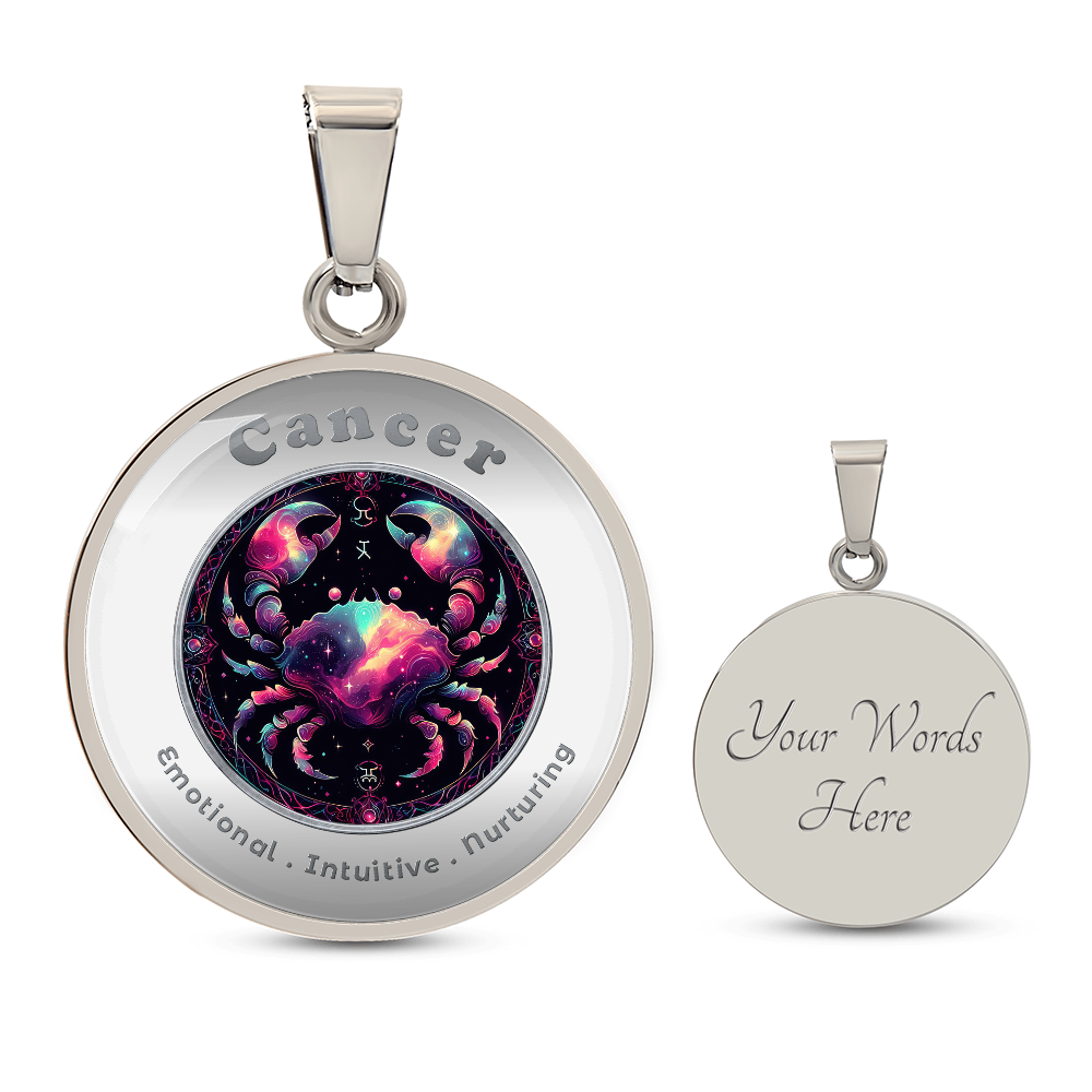 Cancer - Affirmation Necklace - More Than CharmsMore Than Charms