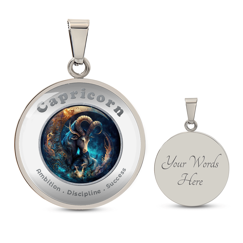Capricorn - Affirmation Necklace - More Than CharmsMore Than Charms