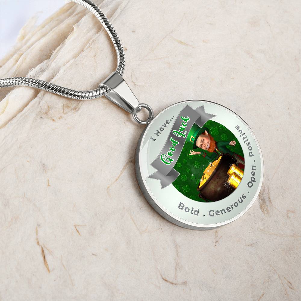 Leprechaun - Affirmation Necklace - More Than CharmsMore Than Charms