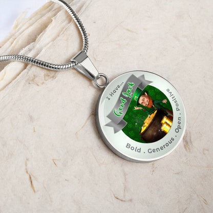 Leprechaun - Affirmation Necklace - More Than CharmsMore Than Charms