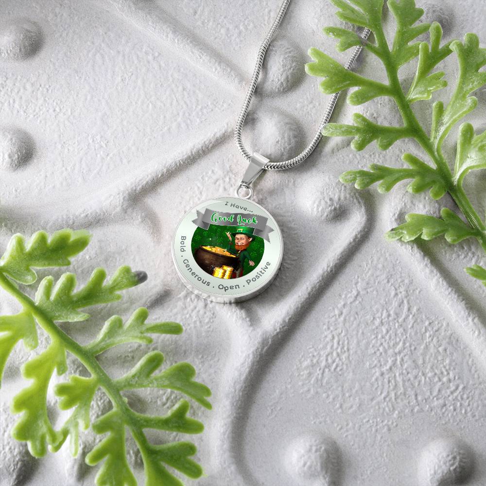 Leprechaun - Affirmation Necklace - More Than CharmsMore Than Charms