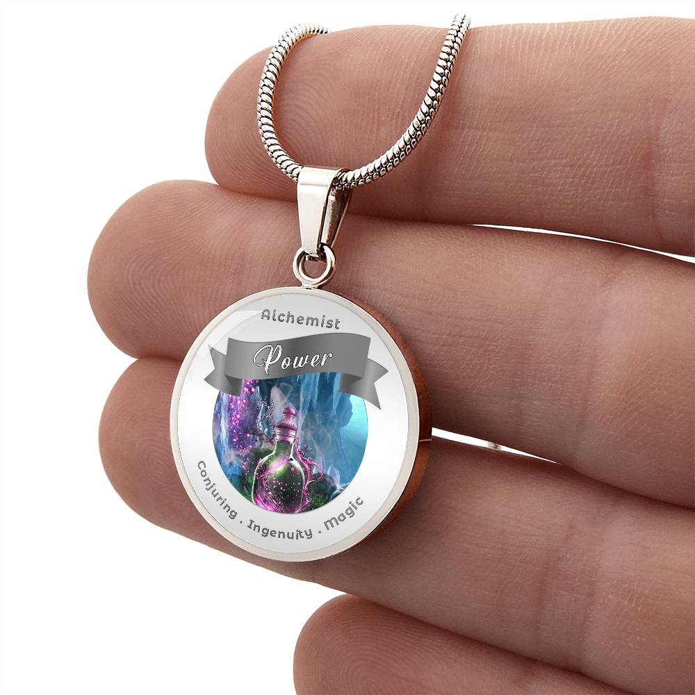 Alchemist 2 - RPG Fantasy Affirmation Necklace - More Than CharmsMore Than Charms