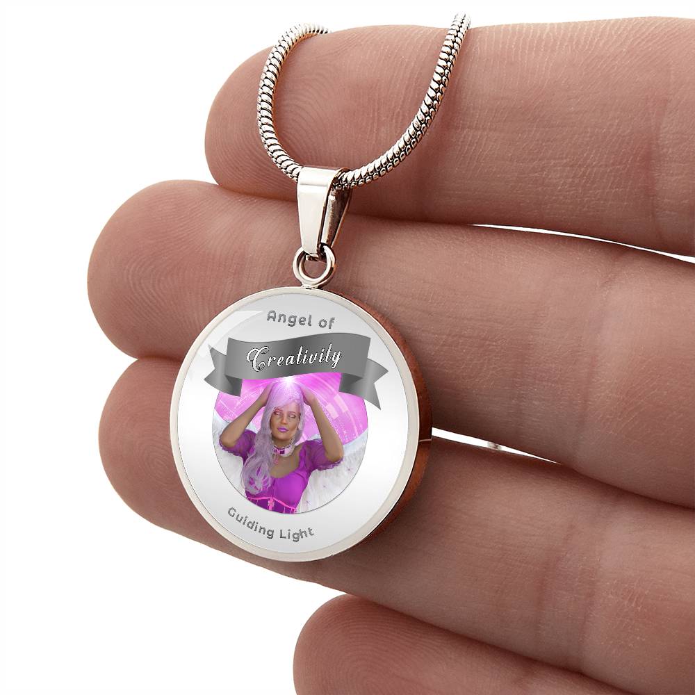 Creativity - Guardian Angel Affirmation Necklace - More Than CharmsMore Than Charms