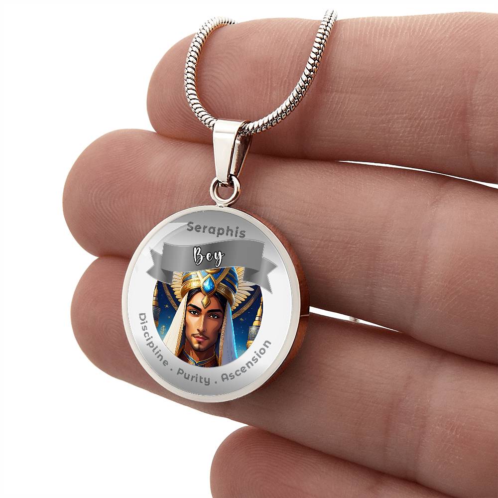 Seraphis Bay - Affirmation Necklace For Discipline, Purity & Ascension - More Than CharmsMore Than Charms