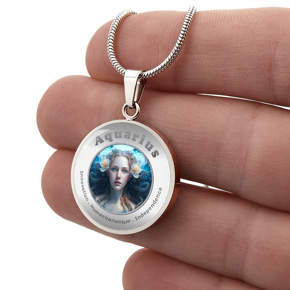 Aquarius - Affirmation Necklace - More Than CharmsMore Than Charms