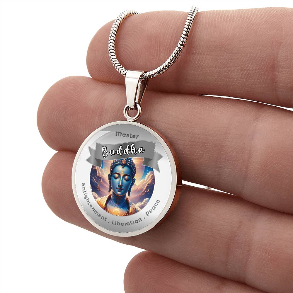 Buddha - Affirmation Necklace For Enlightenment, Liberation & Peace - More Than CharmsMore Than Charms