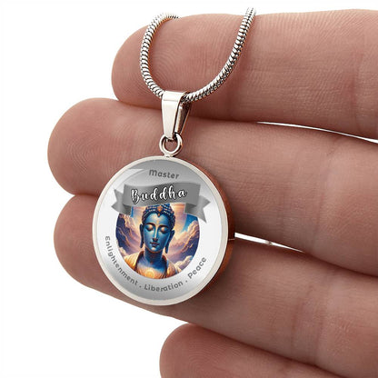 Buddha - Affirmation Necklace For Enlightenment, Liberation & Peace - More Than CharmsMore Than Charms