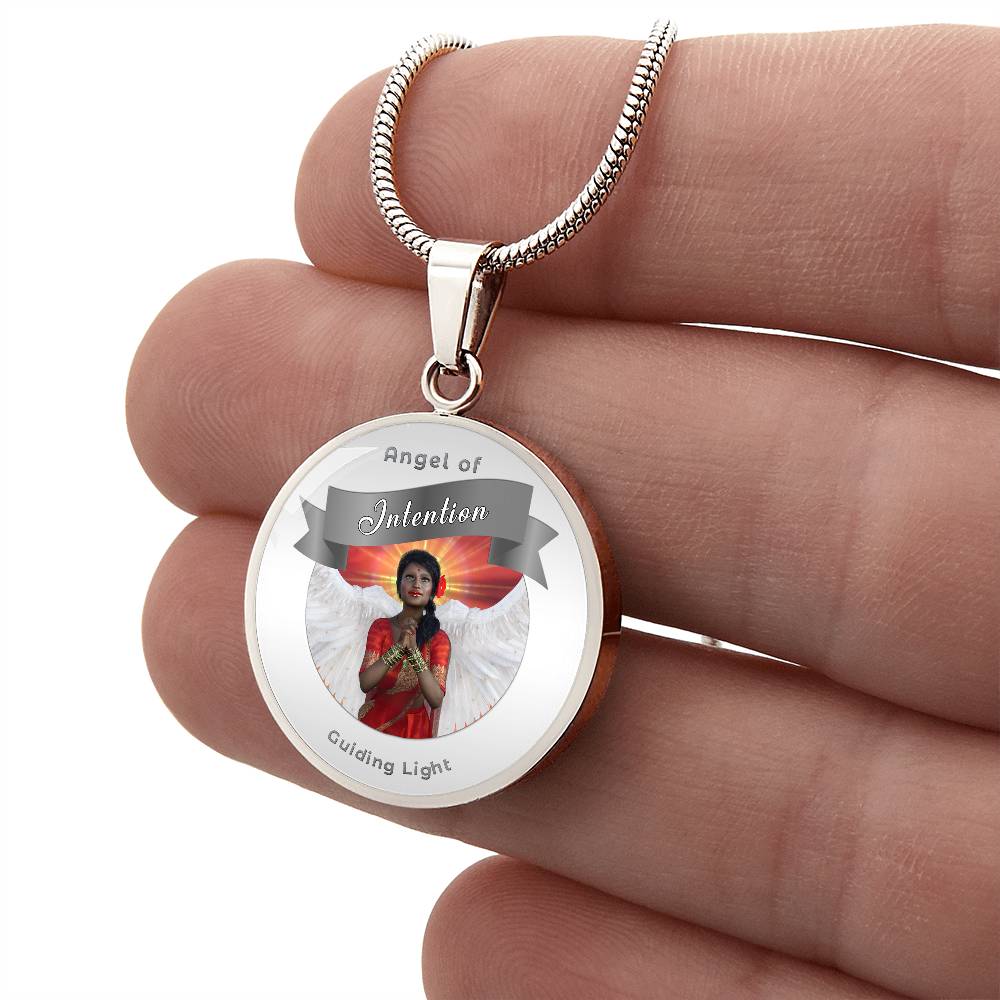 Intention - Guardian Angel Affirmation Necklace - More Than CharmsMore Than Charms
