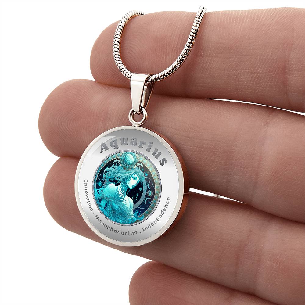Aquarius - Affirmation Necklace - More Than CharmsMore Than Charms