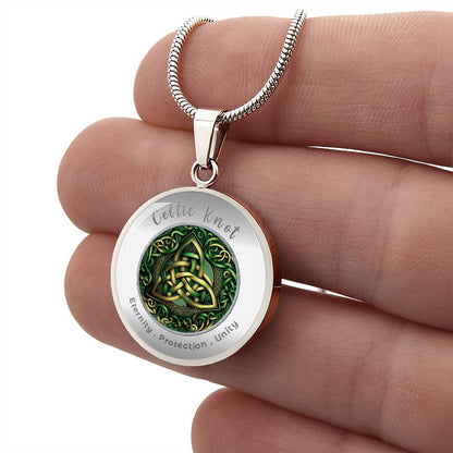 Celtic Knot - Eternity Unity Protection - Affirmation Necklace - More Than CharmsMore Than Charms