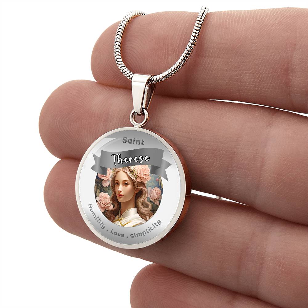 SaintThérèse - Affirmation Necklace - More Than CharmsMore Than Charms