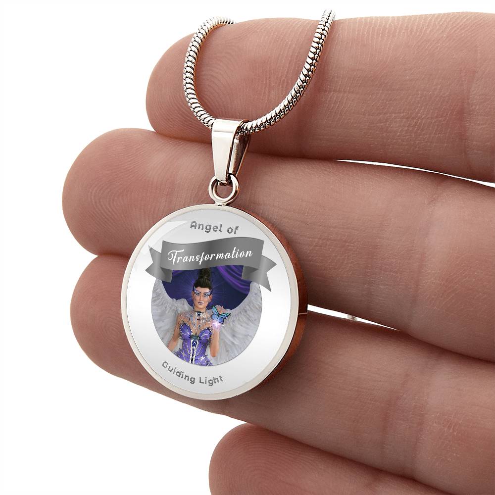Transformation - Guardian Angel Affirmation Necklace - More Than CharmsMore Than Charms