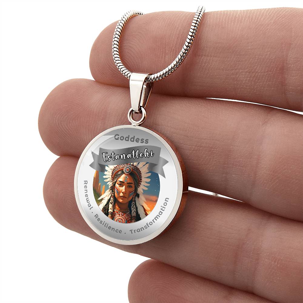Goddess Estanatlehi - Affirmation Necklace - More Than CharmsMore Than Charms
