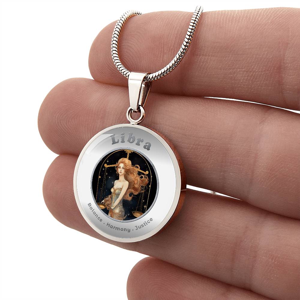 Libra- Affirmation Necklace - More Than CharmsMore Than Charms