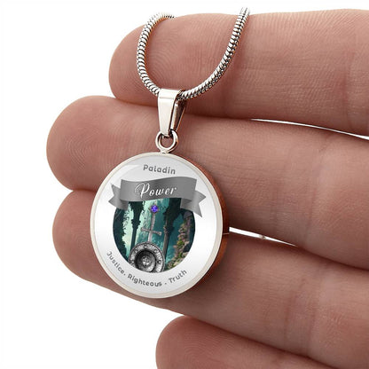 Paladin - RPG Fantasy Affirmation Necklace - More Than CharmsMore Than Charms