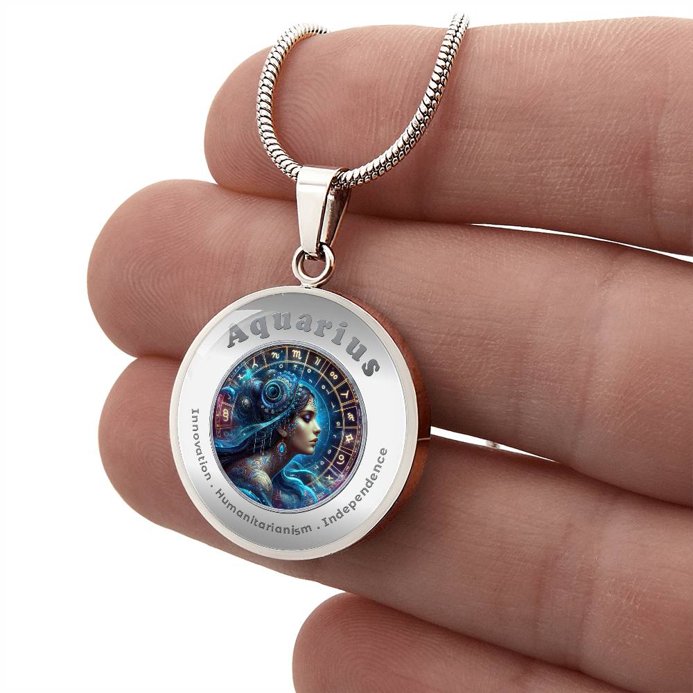 Aquarius - Affirmation Necklace - More Than CharmsMore Than Charms