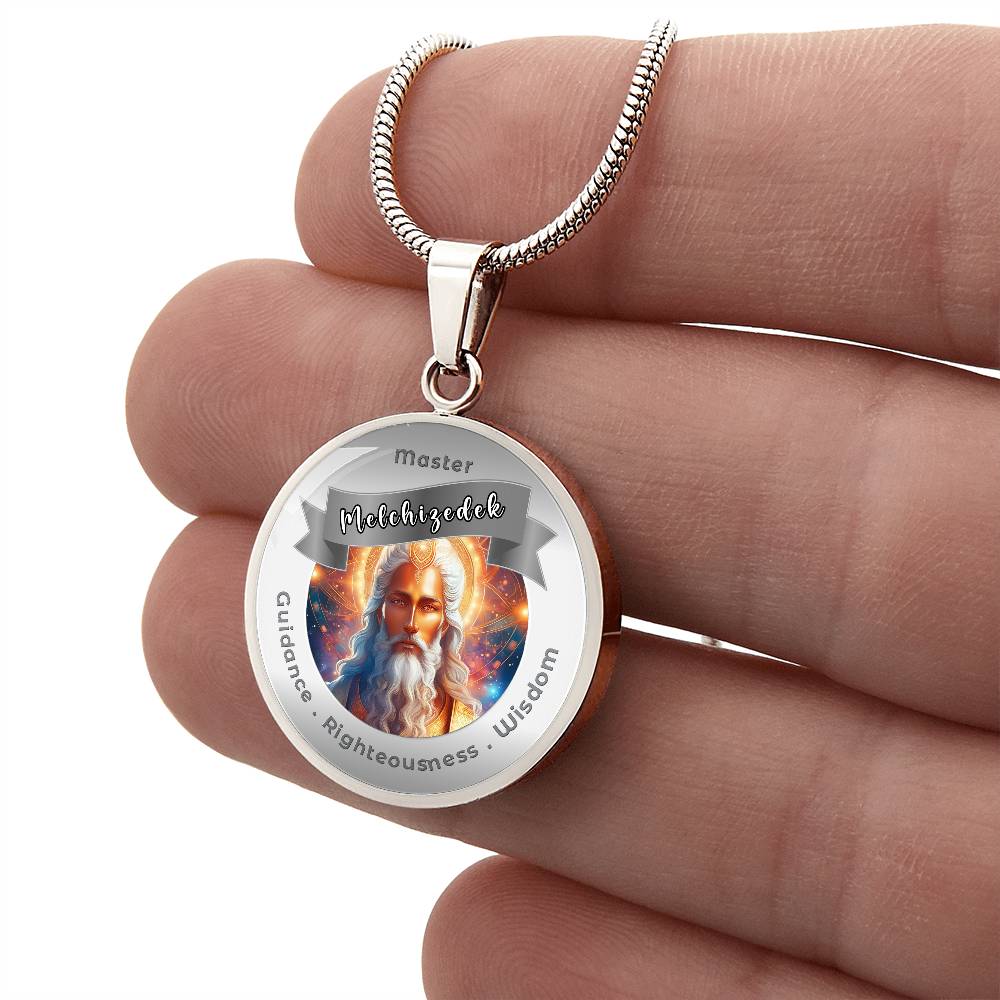 Melchizedek-- Affirmation Necklace For Guidance, Righteousness & Wisdom - More Than CharmsMore Than Charms