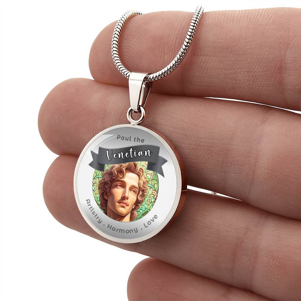 Paul The Venetian - Affirmation Necklace For Artistry, Harmony & Love - More Than CharmsMore Than Charms