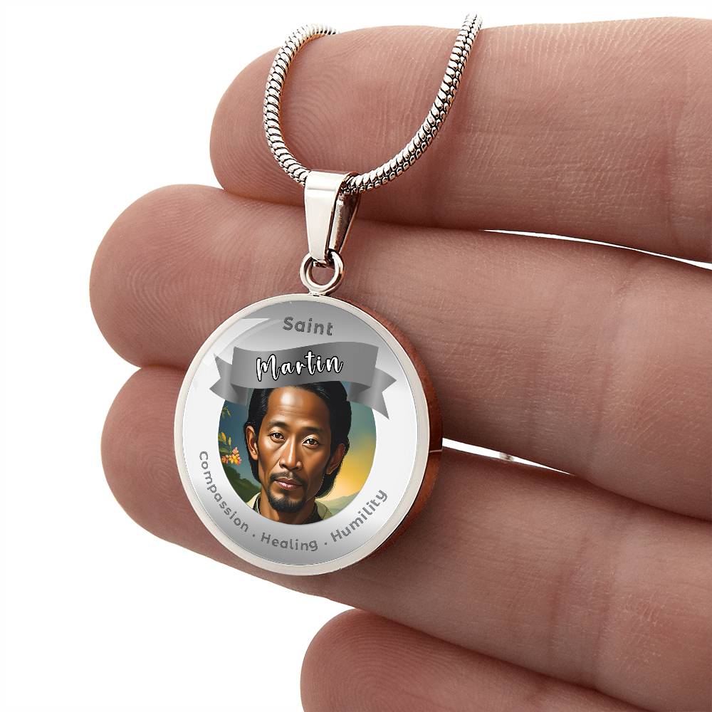Saint Martin - Affirmation Necklace - More Than CharmsMore Than Charms