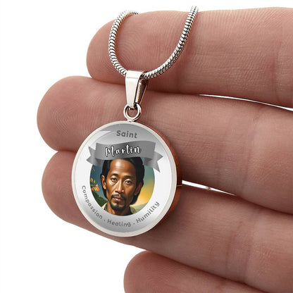 Saint Martin - Affirmation Necklace - More Than CharmsMore Than Charms