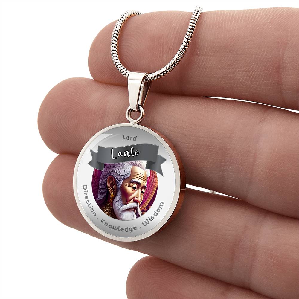 Lord Lanto Affirmation Necklace For Direction, Knowledge & Wisdom - More Than CharmsMore Than Charms