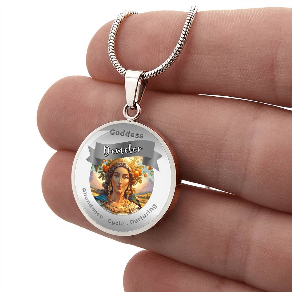 Demeter - Affirmation Necklace - More Than CharmsMore Than Charms