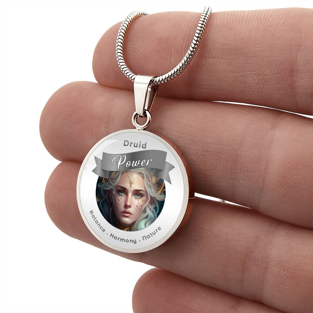 Druid - RPG Fantasy Affirmation Necklace - More Than CharmsMore Than Charms