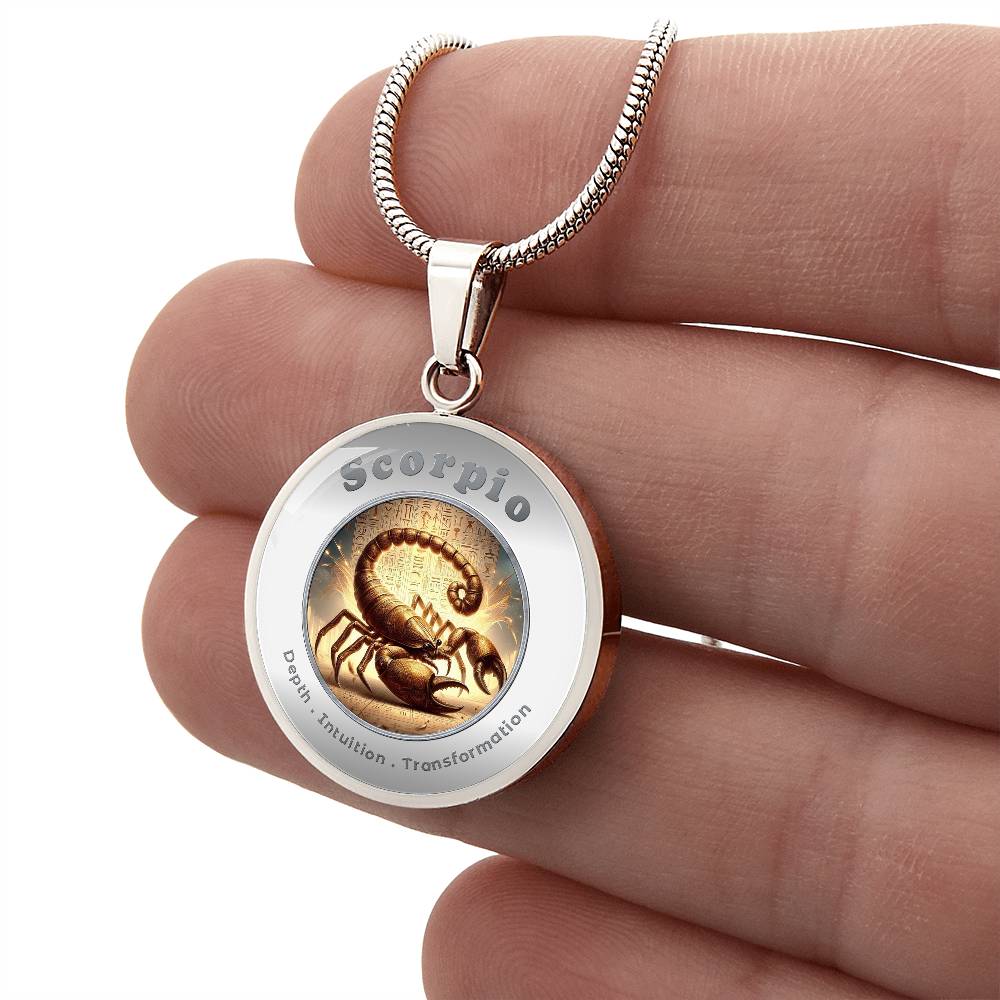 Scorpio - Affirmation Necklace - More Than CharmsMore Than Charms