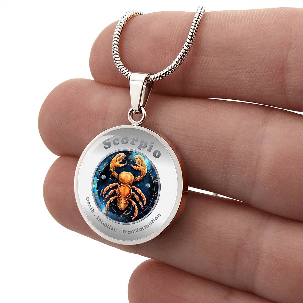 Scorpio - Affirmation Necklace - More Than CharmsMore Than Charms