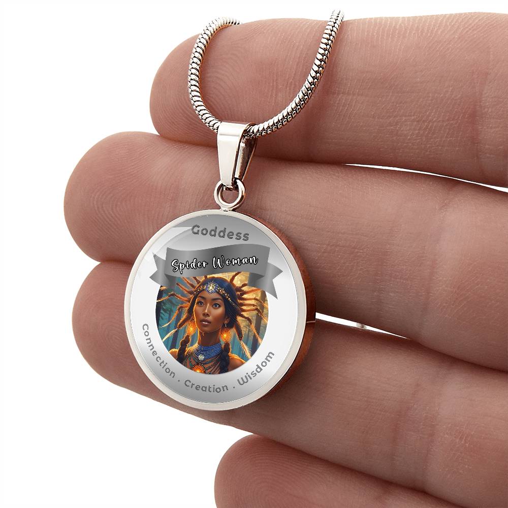 Spider Woman - Affirmation Necklace - More Than CharmsMore Than Charms