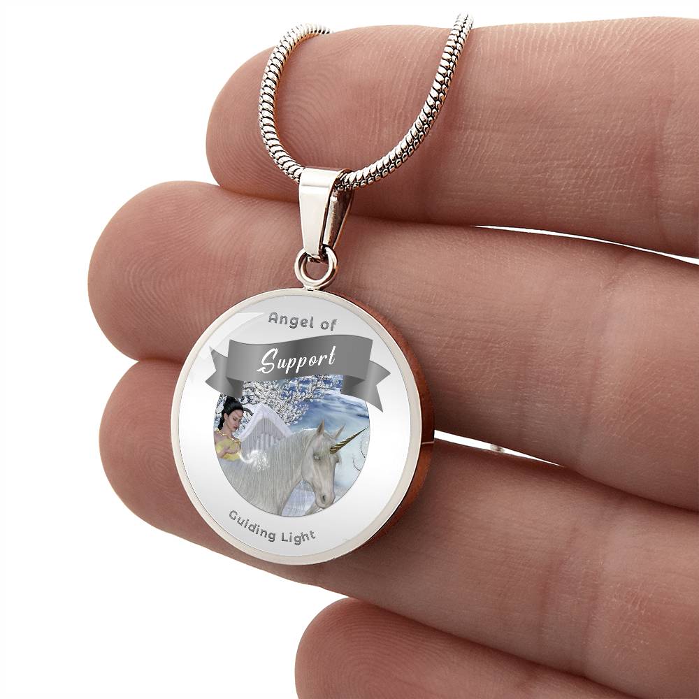 Support - Guardian Angel Affirmation Necklace - More Than CharmsMore Than Charms